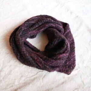 Purple Infinity Scarf